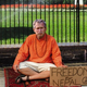 Bush sits in front of the White House on Day Two of the hunger strike.